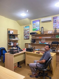 Koordinasi Dengan PLUT KUMKM Kab. Pelalawan Terkait NIB & PIRT untuk UMKM