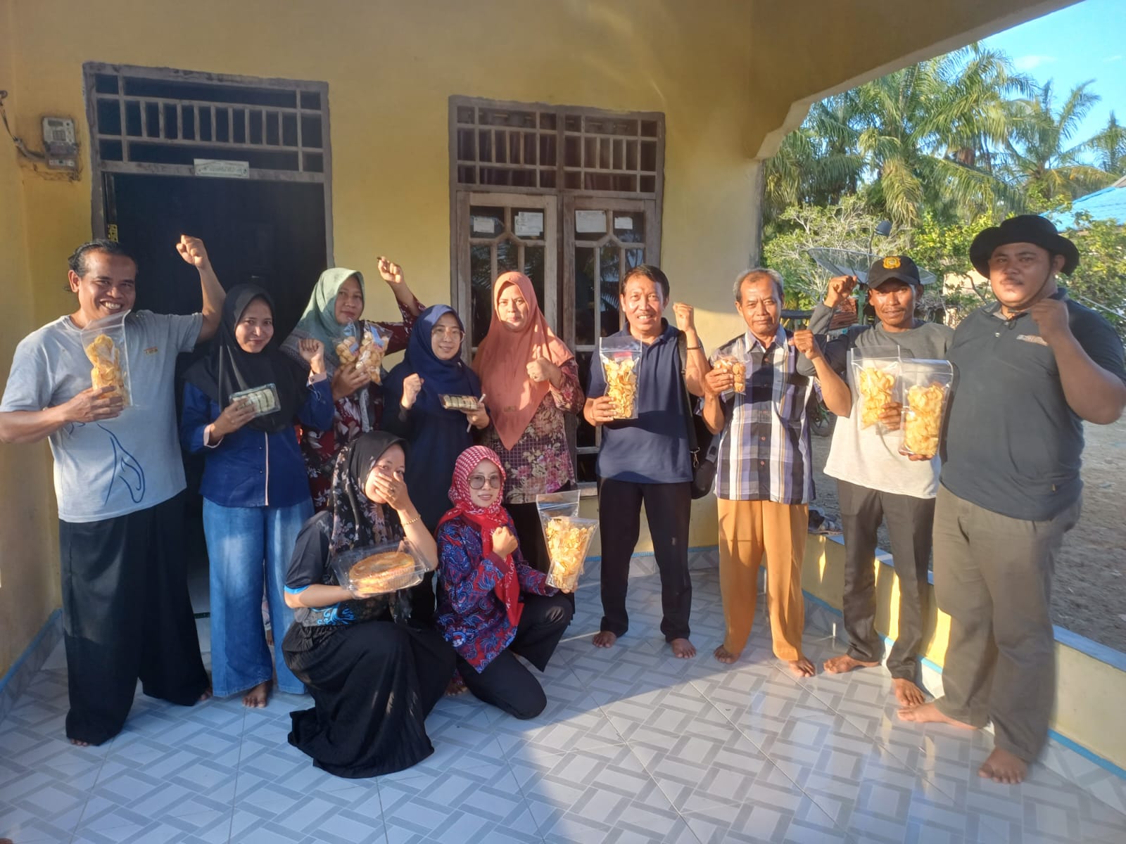 Silahturahmi dan Forum diskusi dengan pelaku UMKM  Kepenghuluan Sei Segajah Makmur