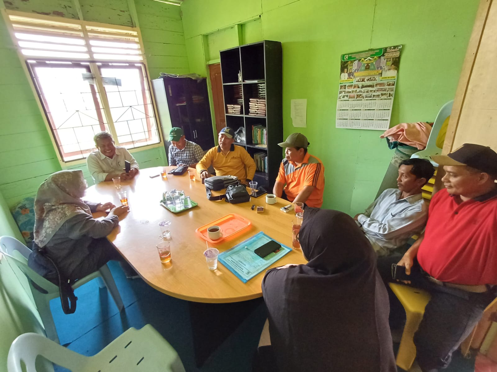 Silahturahmi dan Forum diskusi dengan UMKM Desa Sungai Upih